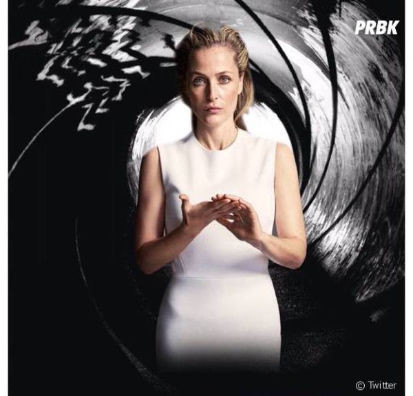 Sim, ela mesma! A Agente Scully de "Arquivo X", Gillian Anderson, é a favorita dos fãs para ser Bond, Jane Bond...