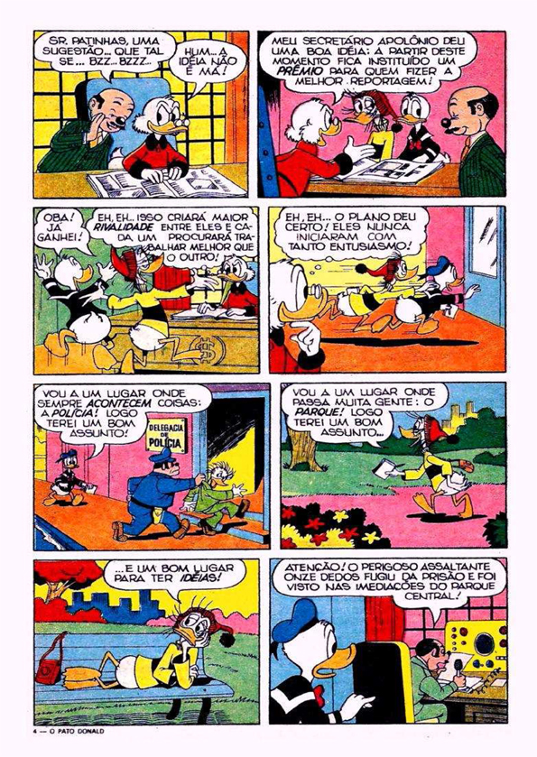 Pato Donald - 1078 - 1972 ed. Abril