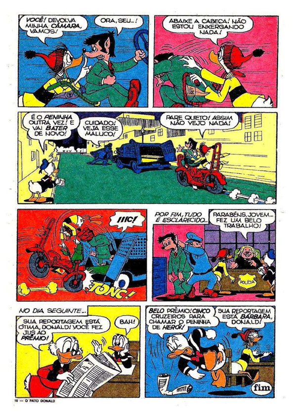 Pato Donald - 1078 - 1972 ed. Abril