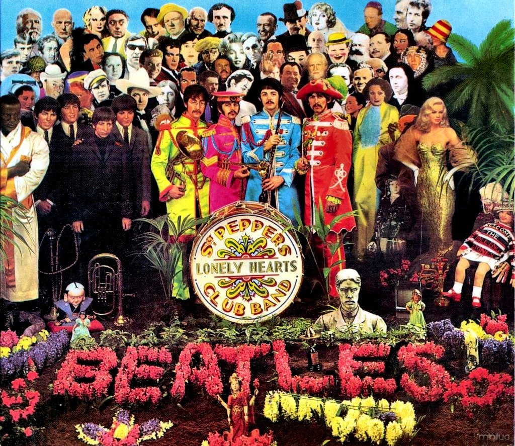 A história por trás da capa de “Sgt. Pepper's Lonely Hearts Club