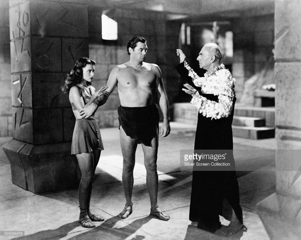 O último filme de Tarzan com o antigo campeão olímpico de natação no papel.